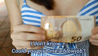 Жесткий секс после пикапа: минет и дрочка члена!