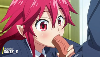 Шикарная анимационная красотка верхом на твердом члене