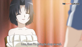 Сексуальный инцест в аниме: брат трахает сестру с огромными сиськами