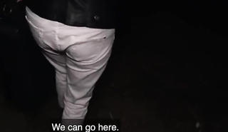 Хардкорный пикап: незнакомка жестко оттрахана на улице