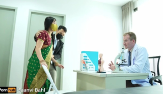 Слепая индийская красотка трахается с доктором в хардкорном аудио-порно!