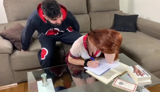 Учу сводную сестру и заставляю сосать и трахаться на моем