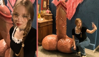 Развел застенчивую студентку на ОГРОМНЫЙ член